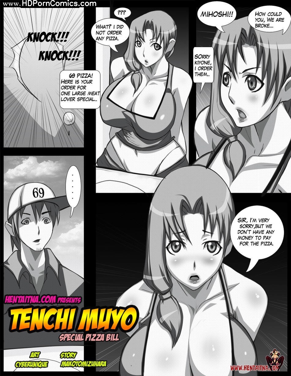 Tenchi Muyo Porn - Tenchi Muyo - Special Pizza Bill Porn Comic - HD Porn Comix