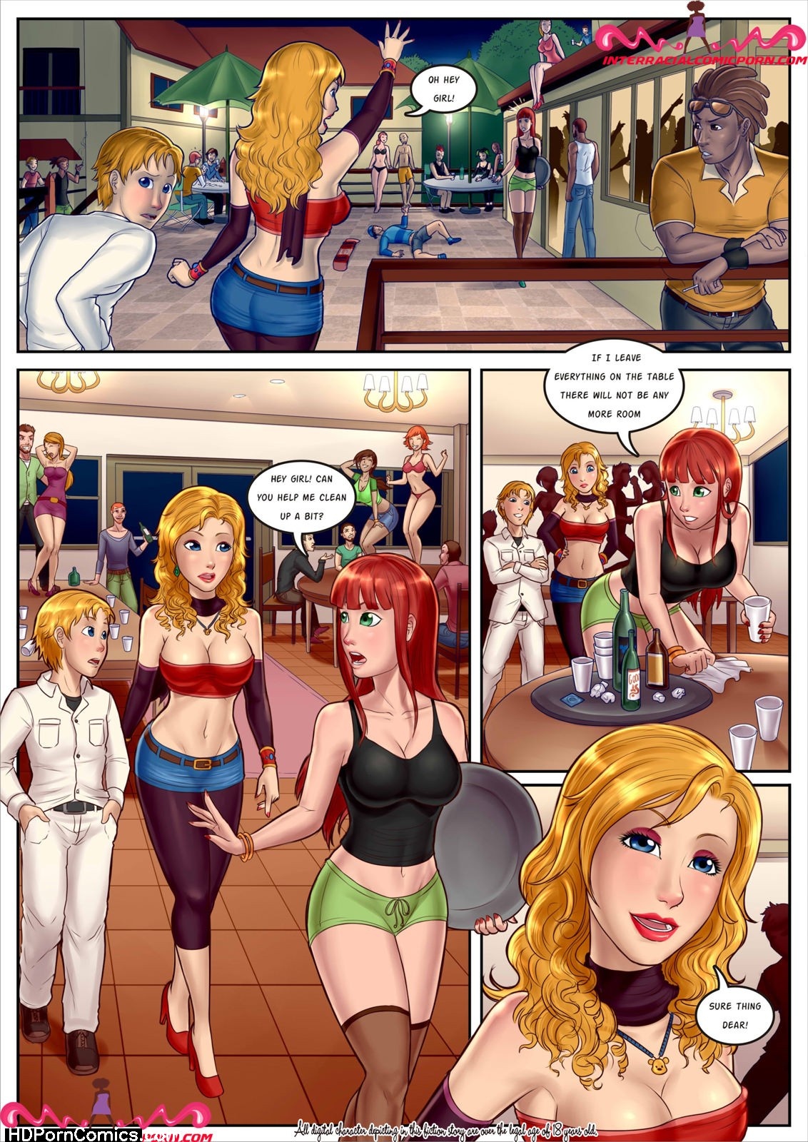 Party Slut - Issue 1 Cartoon Porn Comic - HD Porn Comix