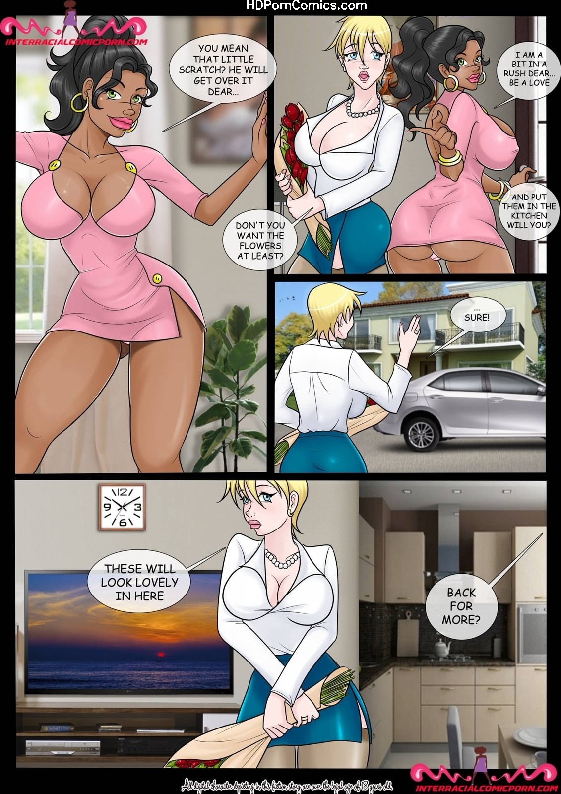 The New Neighbor - Issue 2 Cartoon Porn Comic - HD Porn Comix