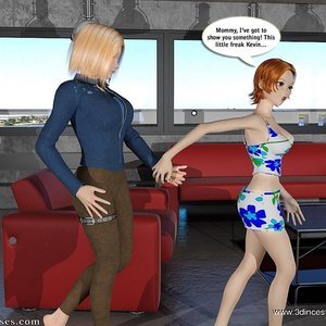 Sex lesson for offspring Cartoon Comic 3DIncestAnime Comics 004 