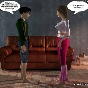 Siblings go down and dirty Sex Comic 3DIncestAnime Comics 030 