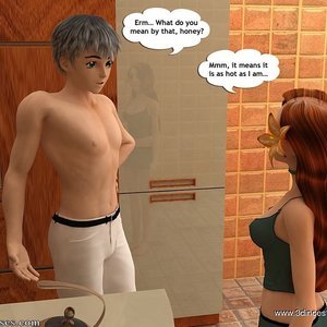 Wild sex scene between a hung father and horny fresh daughter PornComix 3DIncestAnime Comics 002 
