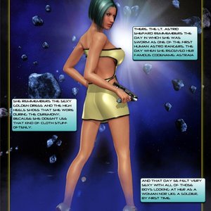 Amazing Astraia - Space Adventures - Bynary Ecstasy - Issue 1-7 Sex Comic HIP Comix 011 