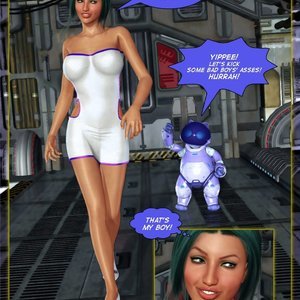 Amazing Astraia - Space Adventures - Bynary Ecstasy - Issue 1-7 Sex Comic HIP Comix 083 