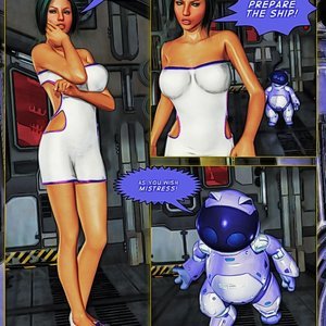 Amazing Astraia - Space Adventures - Bynary Ecstasy - Issue 1-7 Sex Comic HIP Comix 143 