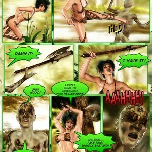 Dada - The Jungle Babe Porn Comic HIP Comix 294 