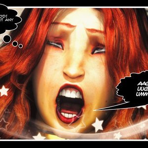 Hip Gals - The Defeat of Scarlet Lass Sex Comic HIP Comix 123 