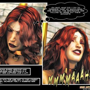 Hip Gals - The Defeat of Scarlet Lass Sex Comic HIP Comix 138 