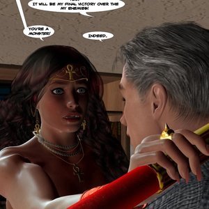 Ishtar vs. Indeks - Issue 8-16 Cartoon Comic HIP Comix 009 