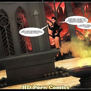 Jeanne Dark - A Lustful Samhain - Issue 10-17 Sex Comic HIP Comix 105 