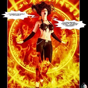 Jeanne Dark - A Lustful Samhain - Issue 10-17 Sex Comic HIP Comix 114 