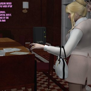 Ravished Receptionist - Part  01 Porn Comic HIP Comix 007 