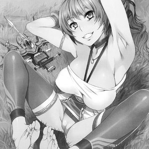 Eigou no Konton ni Kitae Rareshi Doujinshi Cartoon Porn Comic Hentai Manga 002 