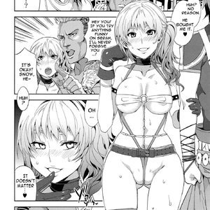 Eigou no Konton ni Kitae Rareshi Doujinshi Cartoon Porn Comic Hentai Manga 015 