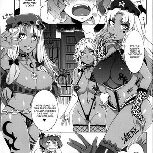 Kuro Gyaru Gensokyo PornComix Hentai Manga 003 