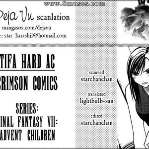 Final Fantasy VII Doujinshi - Tifa Hard AC Cartoon Comic Hentai Manga 003 