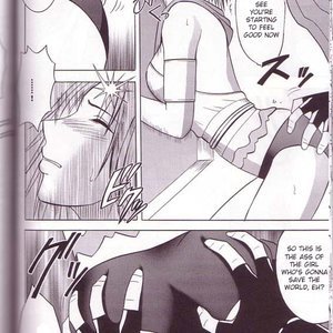 Final Fantasy X-2 Doujinshi - Yuna Rikku Double Hard Cartoon Porn Comic Hentai Manga 035 