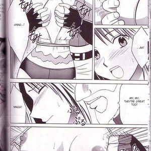 Final Fantasy X-2 Doujinshi - Yuna Rikku Double Hard Cartoon Porn Comic Hentai Manga 037 