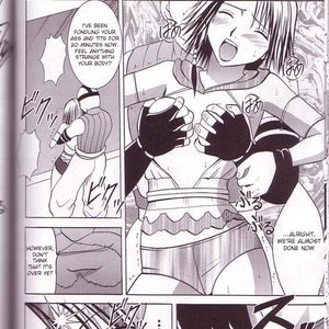 Final Fantasy X-2 Doujinshi - Yuna Rikku Double Hard Cartoon Porn Comic Hentai Manga 041 