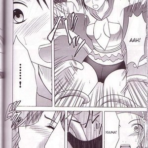 Final Fantasy X-2 Doujinshi - Yuna Rikku Double Hard Cartoon Porn Comic Hentai Manga 056 