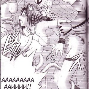 Final Fantasy X-2 Doujinshi - Yuna Rikku Double Hard Cartoon Porn Comic Hentai Manga 059 