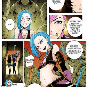 JINX Come On Shoot Faster - League of Legends Porn Comic Hentai Manga 003 