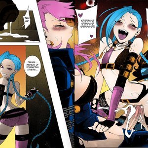 JINX Come On Shoot Faster - League of Legends Porn Comic Hentai Manga 019 