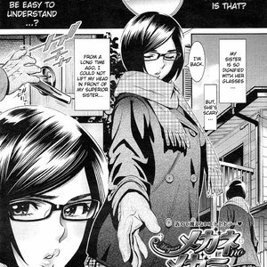 Megane no Megami Cartoon Porn Comic Hentai Manga 027 