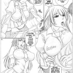 Nemonogatari Sex Comic Hentai Manga 004 