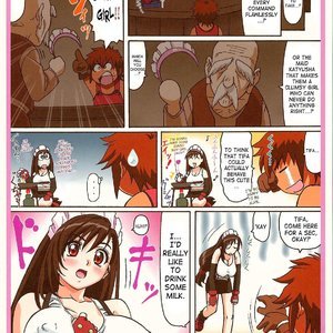Tifa W Cup - Final Fantasy VII Cartoon Porn Comic Hentai Manga 015 