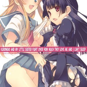 Kuroneko to Imouto ni Kenka Suru Hodo Aisarete Nemurenai Hon Sex Comic Hentai Manga 001 