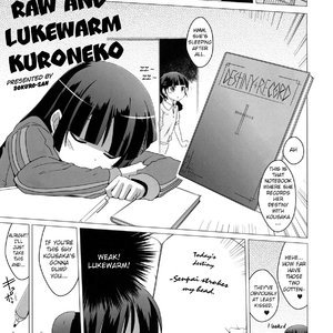Raw and Lukewarm Kuroneko Cartoon Porn Comic Hentai Manga 002 