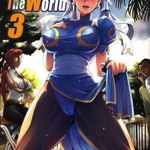 Fighting The world 3 Cartoon Comic Hentai Manga 001 