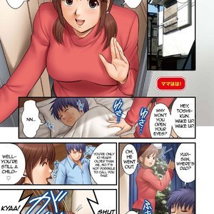Mama Haha - Step Mother Cartoon Comic Hentai Manga 001 