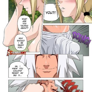 Theres Something About Tsunade Cartoon Comic