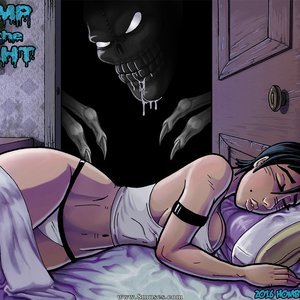 Bump in the Night Cartoon Porn Comic Hombre Blanco Comics 001 