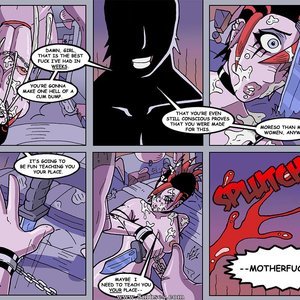 Midnight Rape Party 3 - Kiss the Blade Porn Comic Hombre Blanco Comics 011 