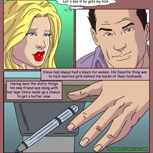 Married to a Tramp Sex Comic HotWife Comics 004 