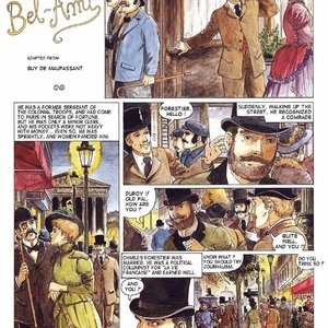 Bel-Ami Cartoon Comic Hugdebert Comics 002 