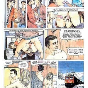 Night Train - Issue 2 Porn Comic Hugdebert Comics 020 