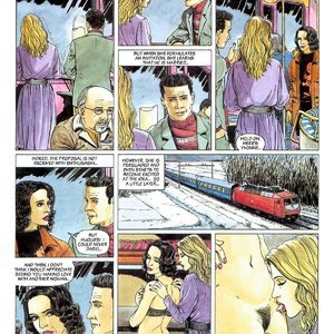 Night Train - Issue 2 Porn Comic Hugdebert Comics 034 
