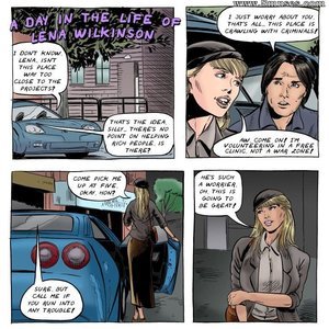 A Day in the Life of Lena Wilkerson PornComix IllustratedInterracial Comics 001 