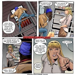A Day in the Life of Lena Wilkerson PornComix IllustratedInterracial Comics 008 