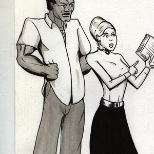 African Teacher PornComix IllustratedInterracial Comics 004 