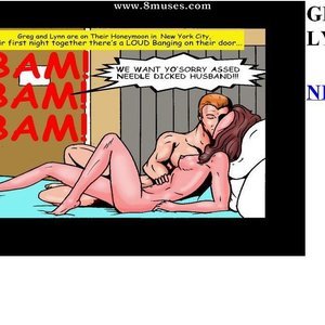 Porn Comics - Greg and Lynn Cartoon Comic