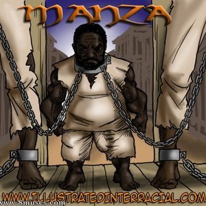 Manza Cartoon Comic IllustratedInterracial Comics 001 