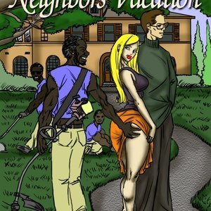 Neighbors_Vacation Cartoon Comic IllustratedInterracial Comics 001 