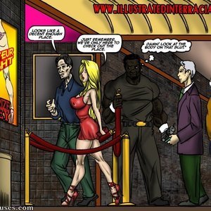 Recession Blues-Wife Forced to Strip Sex Comic IllustratedInterracial Comics 004 