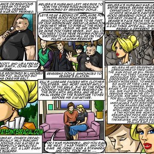 The New Parishioner Cartoon Porn Comic IllustratedInterracial Comics 004 