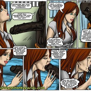 Wife gets Pounded while Husbands Impounded Cartoon Porn Comic IllustratedInterracial Comics 006 